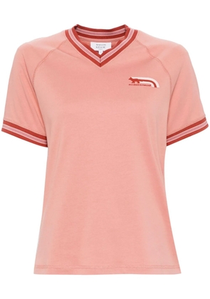 Maison Kitsuné Flash Fox t-shirt - Pink