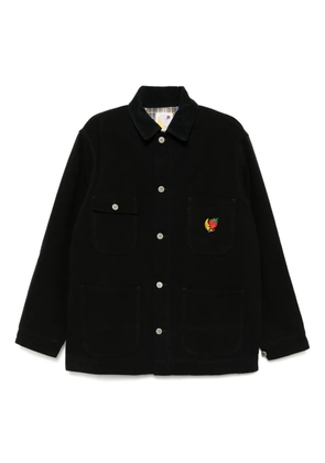 Sky High Farm embroidered denim jacket - Black
