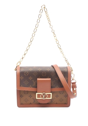 Louis Vuitton Pre-Owned 2021-2025 Monogram Reverse Dauphine MM satchel - Brown