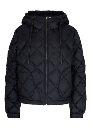 Max Mara Eris hooded quilted jacket - Black