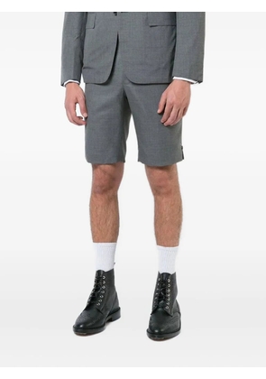 Thom Browne Super 120's twill tailored shorts - Grey