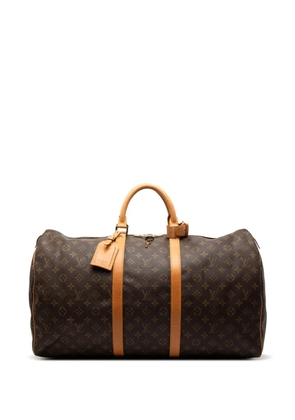 Louis Vuitton Pre-Owned 1992 Monogram Keepall 55 travel bag - Brown