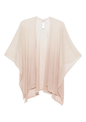 LIU JO textured poncho - Neutrals