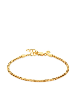 Monica Vinader Heirloom woven fine chain bracelet - Gold