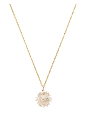 Bleue Burnham Truth sun-motif necklace - Gold