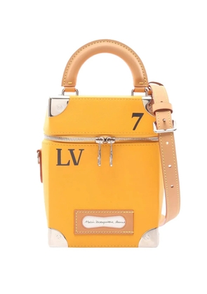 Louis Vuitton Pre-Owned 2010-2025 Leather Vertical Box Trunk satchel - Yellow