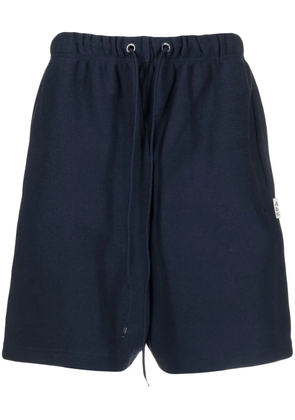 Advisory Board Crystals drawstring track shorts - Blue