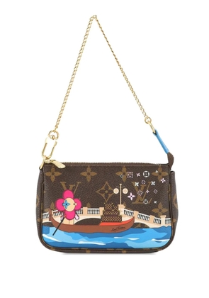 Louis Vuitton Pre-Owned 2019 Monogram Vivienne Venice Mini Pochette Accessoires handbag - Brown