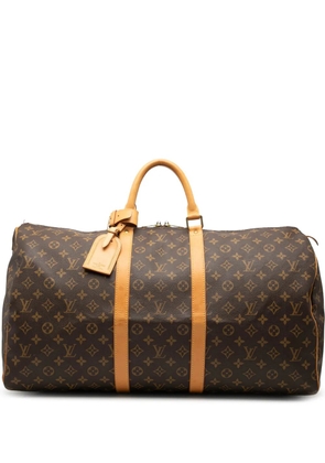 Louis Vuitton Pre-Owned 1996 Monogram Keepall 55 travel bag - Brown