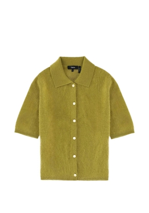 Theory textured knitted top - Green