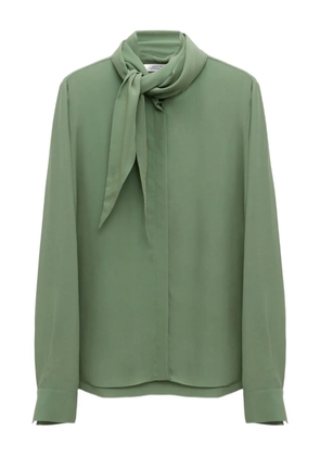Dorothee Schumacher tie-neck blouse - Green