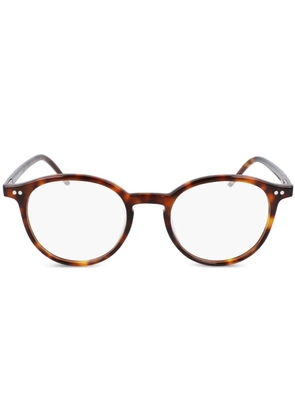 Paul Smith Carlisle round-frame glasses - Brown