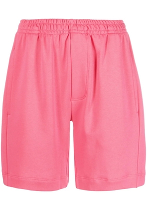 STYLAND elasticated-waistband organic-cotton shorts - Pink