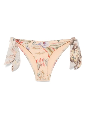 ZIMMERMANN Coco Scarf Tie bikini bottoms - Neutrals