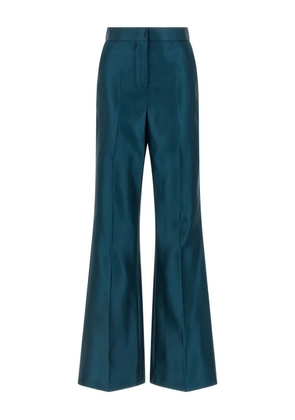 FENDI high-waist flared trousers - Blue