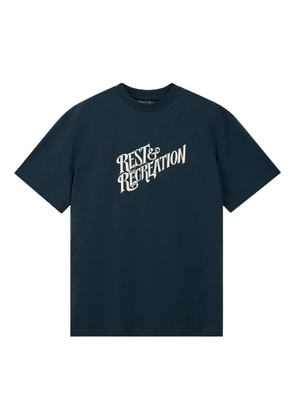 Rest&Recreation logo-print T-shirt - Blue