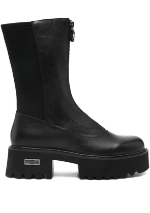 Cult zip-up platform boots - Black