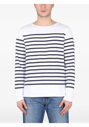 Saint James striped T-shirt - White