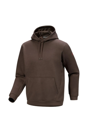Arc'teryx Emblem hooded pocket hoodie - Brown