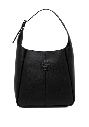 BOSS logo-detail tote bag - Black