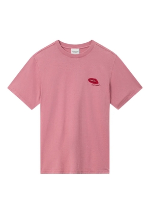 MARANT ÉTOILE Zewel lips-graphic T-shirt - Pink