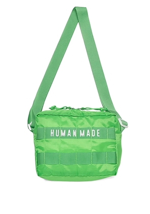 Human Made logo-print tote bag - Green