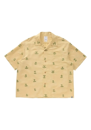 visvim floral-print shirt - Yellow