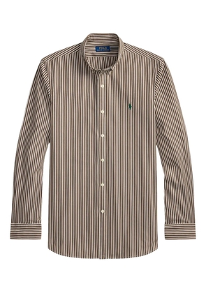 Polo Ralph Lauren striped poplin shirt - Brown