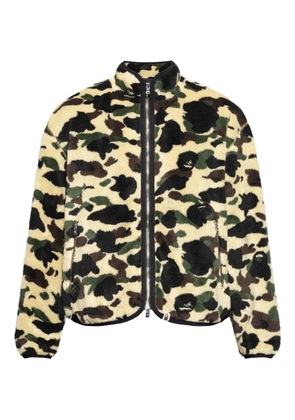 A BATHING APE® camouflage zip jacket - Neutrals