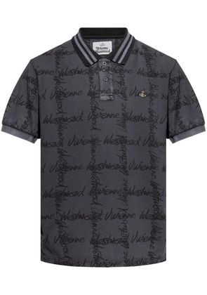 Vivienne Westwood Orb polo shirt - Grey