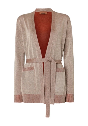 Missoni belted cardigan - Brown