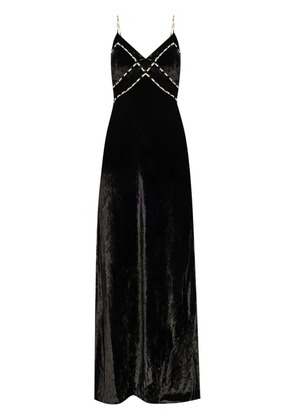 LoveShackFancy Corrino maxi dress - Black