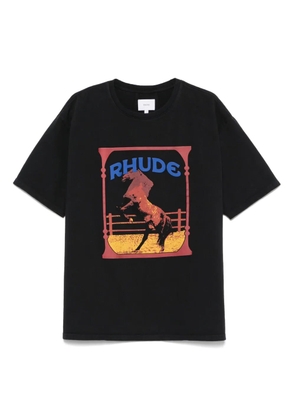 RHUDE Cadre T-shirt - Black