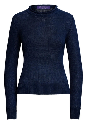 Ralph Lauren Collection mock neck jumper - Blue
