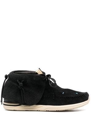 visvim Lhamo Folk suede sneakers - Black
