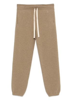 Jil Sander knitted track pants - Brown