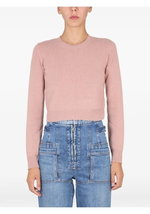 Stella McCartney crew-neck sweater - Pink