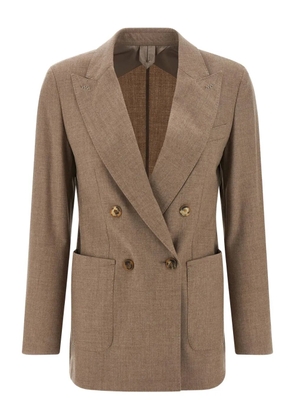 Max Mara Harald double-breasted blazer - Neutrals