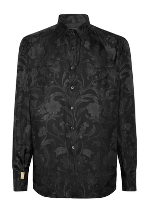 Billionaire baroque-print shirt - Black
