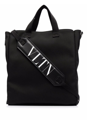 Valentino Garavani VLTN-logo tote bag - Black