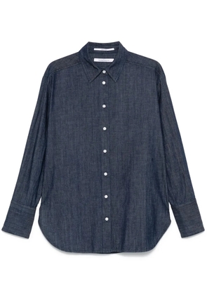 Another Tomorrow chambray shirt - Blue