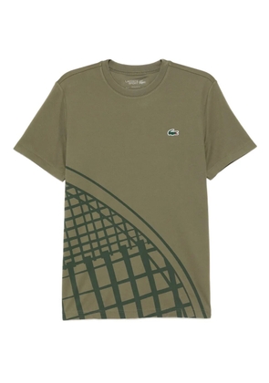 Lacoste logo-embroidered T-shirt - Green