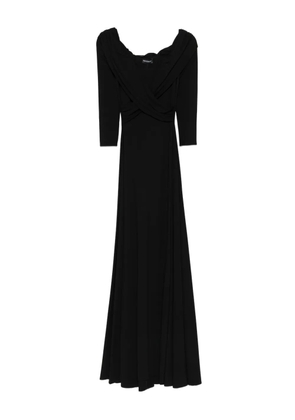 ROSERRY Tuscany flared maxi dress - Black
