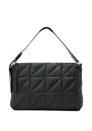 AllSaints Edbury quilted-design tote bag - Black