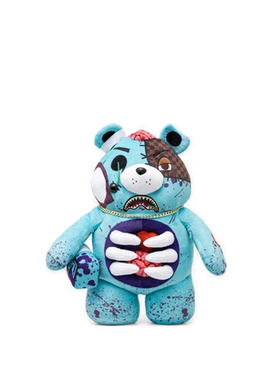 Sprayground Zombie Bear backpack - Blue