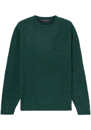 Brooks Brothers speckled crew-neck sweater - Green