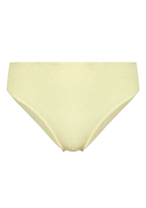 Tory Burch smocked bikini bottom - Yellow