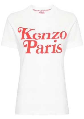 Kenzo logo-print cotton T-shirt - White