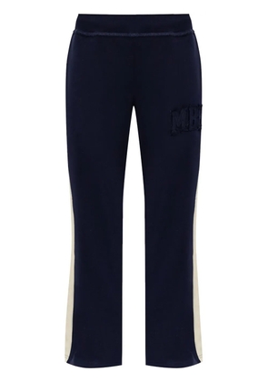 MISBHV logo-patch track pants - Blue