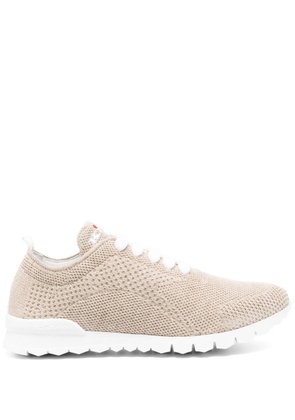 Kiton knitted sneakers - Brown